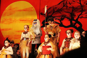 MCVSD students performing Lion King